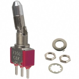 1 pcs : 7101K2CQE - SWITCH TOGGLE SPDT 5A 120V