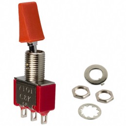 1 pcs : 7101L41YZQE3 - SWITCH TOGGLE SPDT 5A 120V