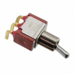 1 pcs : 7101MD9A4BE - SWITCH TOGGLE SPDT 0.4VA 20V