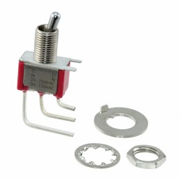 1 pcs : 7101MYAV2QE - SWITCH TOGGLE SPDT 5A 120V