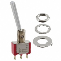 1 pcs : 7101P1YZQE - SWITCH TOGGLE SPDT 5A 120V