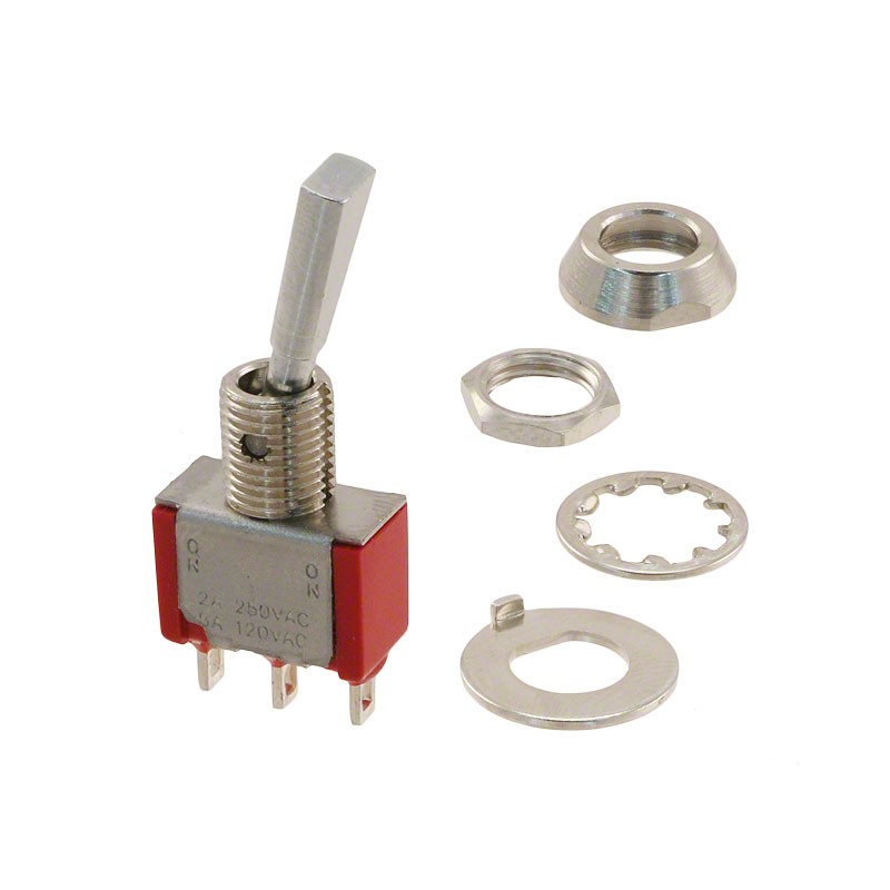 1 pcs : 7101P3DZQE - SWITCH TOGGLE SPDT 5A 120V