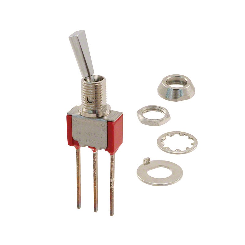 1 pcs : 7101P3HWQE - SWITCH TOGGLE SPDT 5A 120V