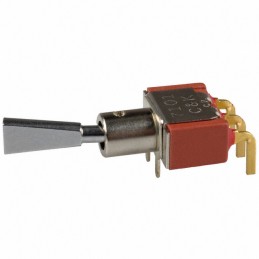 1 pcs : 7101P3Y9A2BE - SWITCH TOGGLE SPDT 0.4VA 20V