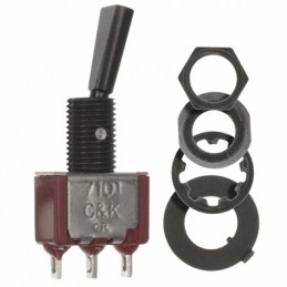 1 pcs : 7101P3YZQE22 - SWITCH TOGGLE SPDT 5A 120V