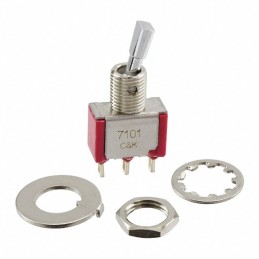 1 pcs : 7101P4DZQE - SWITCH TOGGLE SPDT 5A 120V