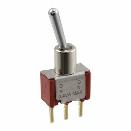 1 pcs : 7101SD9CBE - SWITCH TOGGLE SPDT 0.4VA 20V