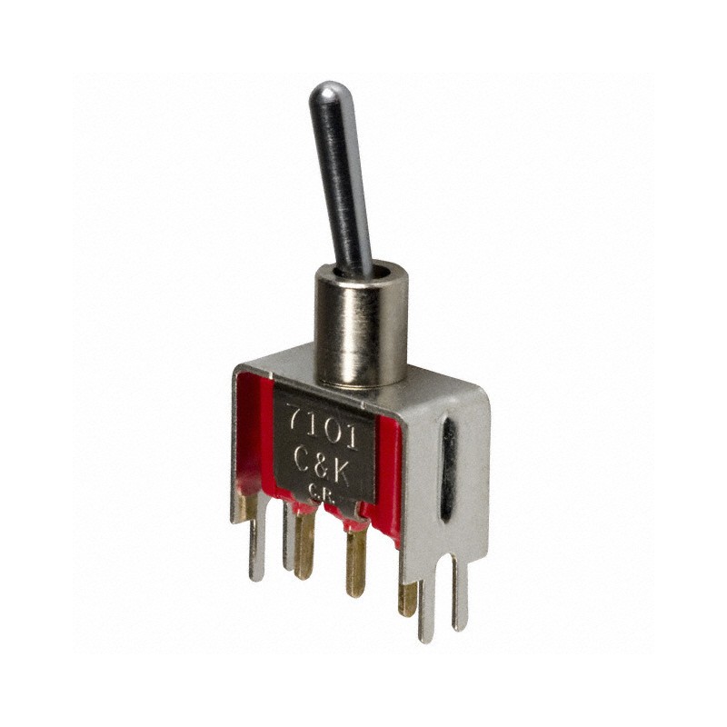 1 pcs : 7101SD9V3QE - SWITCH TOGGLE SPDT 5A 120V