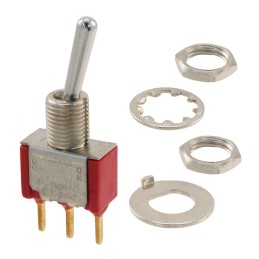 1 pcs : 7101SDCGE - SWITCH TOGGLE SPDT 5A 120V