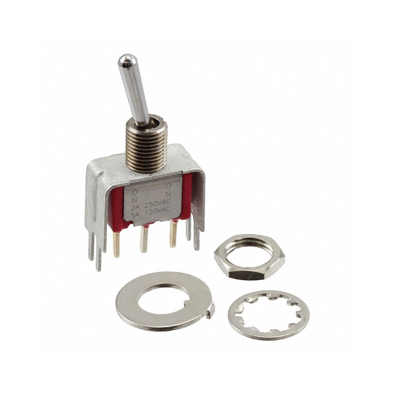 1 pcs : 7101SDV3QE - SWITCH TOGGLE SPDT 5A 120V