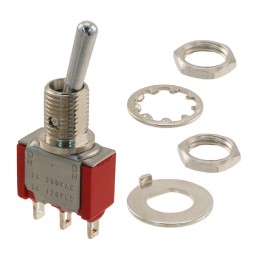 1 pcs : 7101SPHZQE - SWITCH TOGGLE SPDT 5A 120V