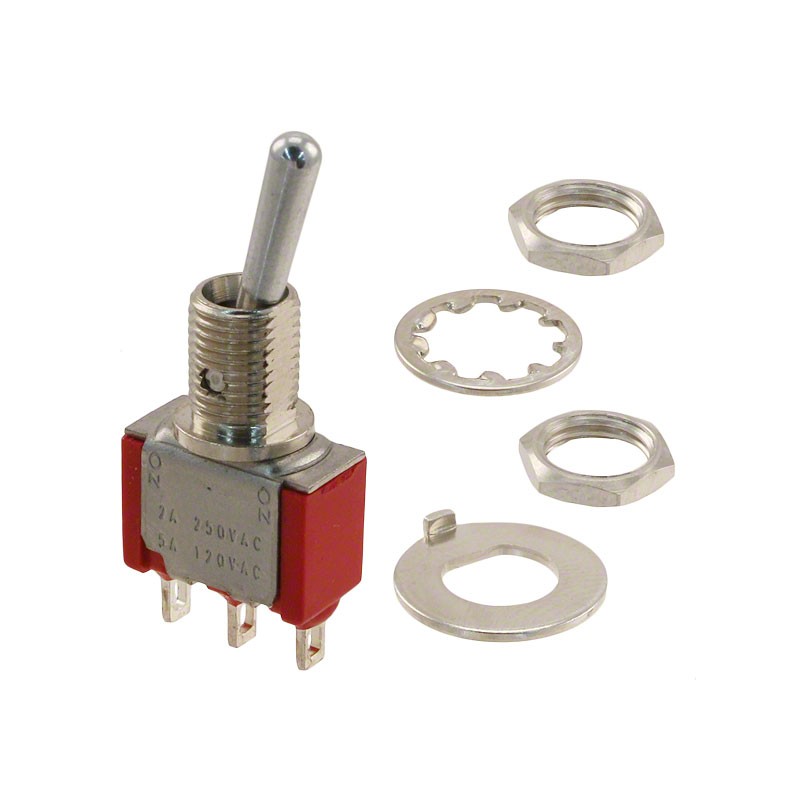 1 pcs : 7101SPHZQE - SWITCH TOGGLE SPDT 5A 120V