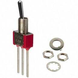 1 pcs : 7101SYWQE - SWITCH TOGGLE SPDT 5A 120V