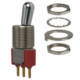 1 pcs : 7101T1CWCQE - SWITCH TOGGLE SPDT 5A 120V
