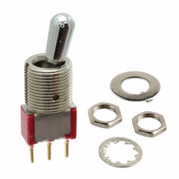1 pcs : 7101T1PCGE - SWITCH TOGGLE SPDT 5A 120V