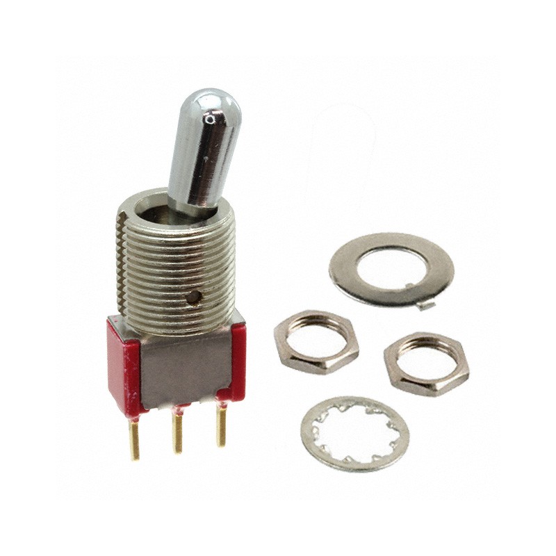 1 pcs : 7101T1PCGE - SWITCH TOGGLE SPDT 5A 120V