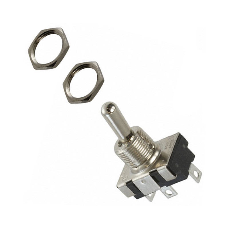 1 pcs : 7102D - SWITCH TOGGLE SPDT 6A 125V