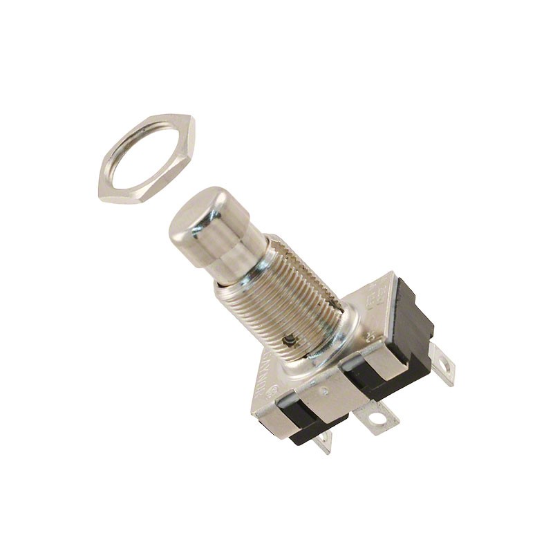 1 pcs : 7103D - SWITCH PUSHBUTTON SPDT 6A 125V