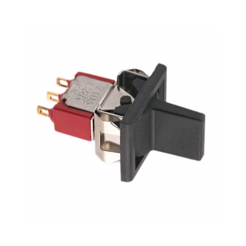 1 pcs : 7103J61ZBE22 - SWITCH ROCKER SPDT 0.4VA 20V