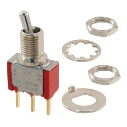 1 pcs : 7103MHCGE - SWITCH TOGGLE SPDT 5A 120V