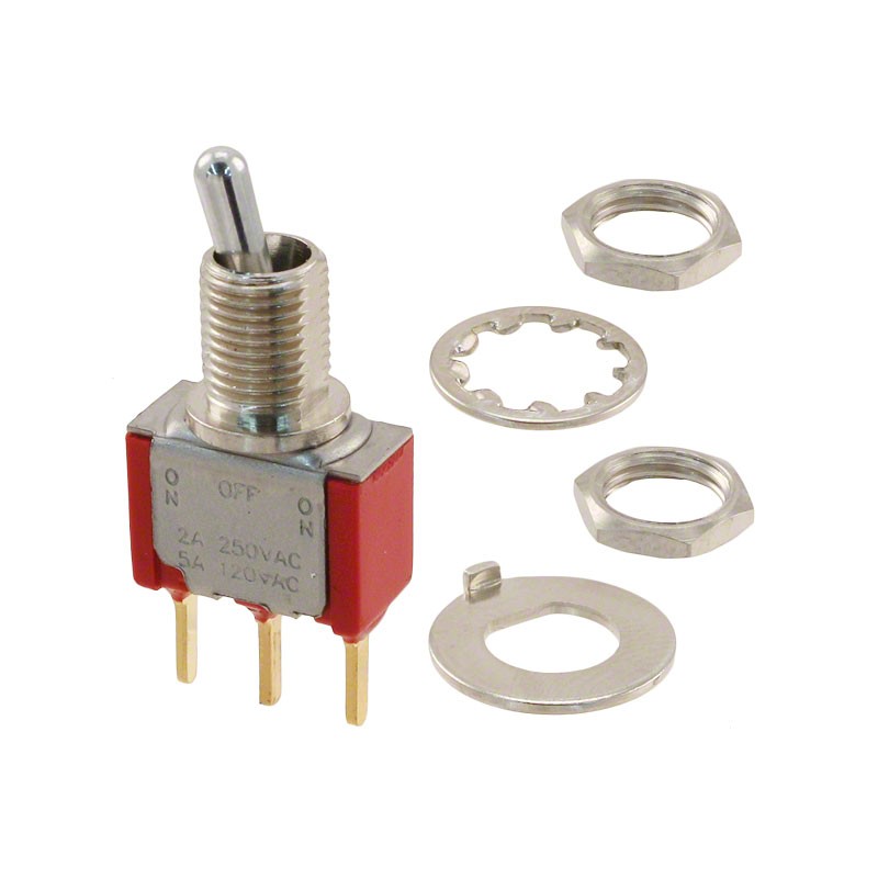 1 pcs : 7103MHCGE - SWITCH TOGGLE SPDT 5A 120V