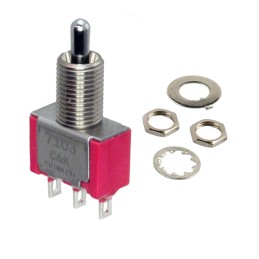1 pcs : 7103MYZQE - SWITCH TOGGLE SPDT 5A 120V