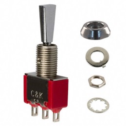 1 pcs : 7103P3YZQE - SWITCH TOGGLE SPDT 5A 120V