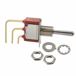 1 pcs : 7103SDAV2BE - SWITCH TOGGLE SPDT 0.4VA 20V