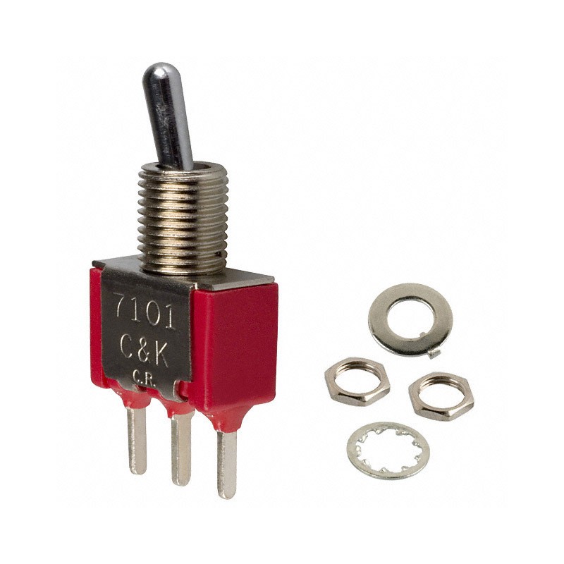 1 pcs : 7103SPDCQE - SWITCH TOGGLE SPDT 5A 120V