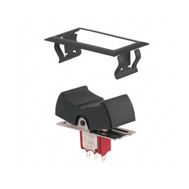 1 pcs : 7105J19ZQE22 - SWITCH ROCKER SPDT 5A 120V