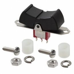 1 pcs : 7105J1ZBE2 - SWITCH ROCKER SPDT 0.4VA 20V