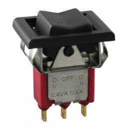 1 pcs : 7105J51ZBE22 - SWITCH ROCKER SPDT 0.4VA 20V