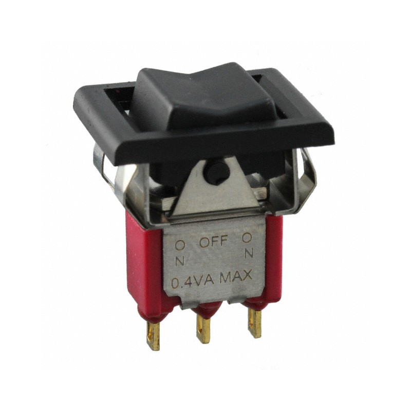 1 pcs : 7105J51ZBE22 - SWITCH ROCKER SPDT 0.4VA 20V