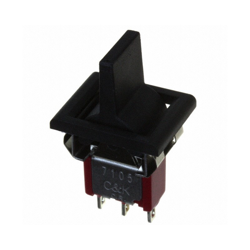 1 pcs : 7105J61ZQE22 - SWITCH ROCKER SPDT 5A 120V