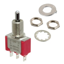 1 pcs : 7105MHZQE - SWITCH TOGGLE SPDT 5A 120V