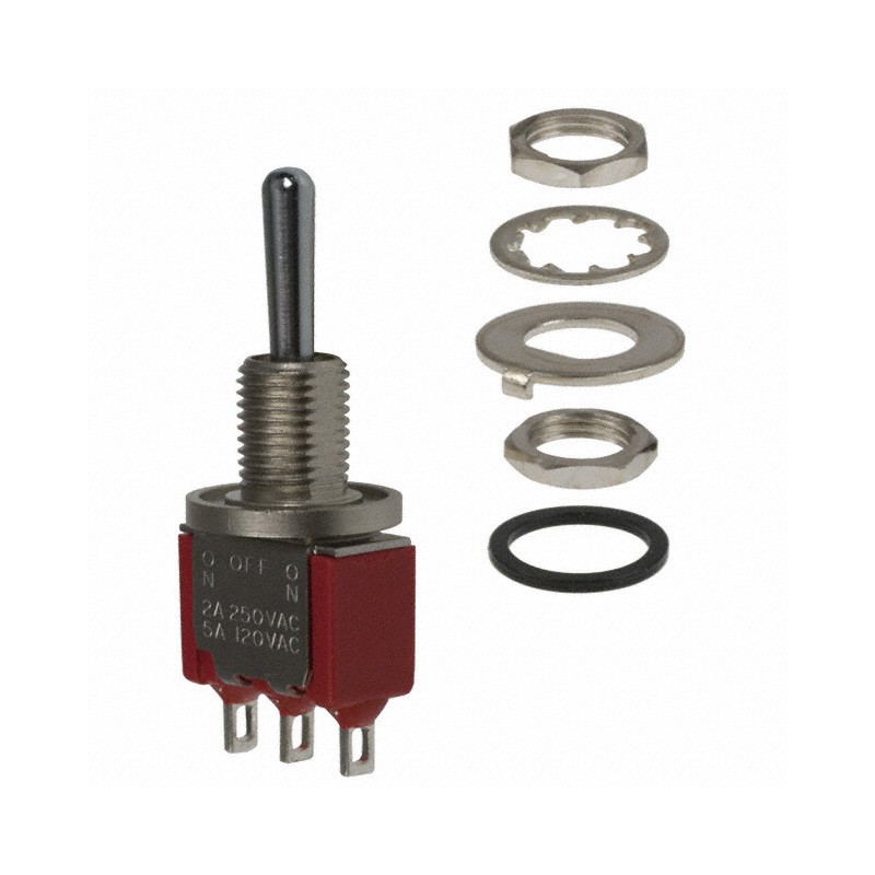 1 pcs : 7105SCWZQE - SWITCH TOGGLE SPDT 5A 120V