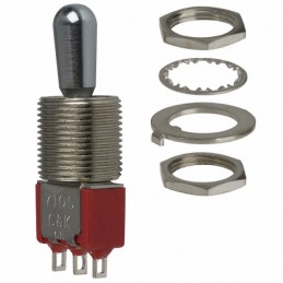 1 pcs : 7105T1ZQE - SWITCH TOGGLE SPDT 5A 120V