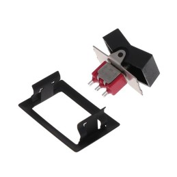 1 pcs : 7107J37ZQE22 - SWITCH ROCKER SPDT 5A 120V