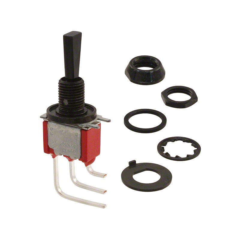 1 pcs : 7107P3CWAV2QE22 - SWITCH TOGGLE SPDT 5A 120V