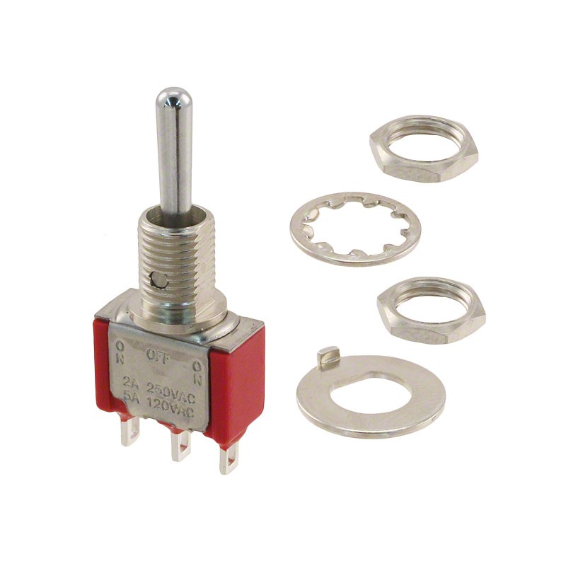 1 pcs : 7107SPHZQE - SWITCH TOGGLE SPDT 5A 120V