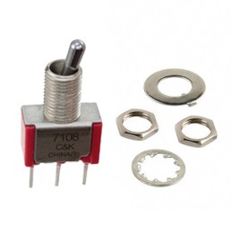 1 pcs : 7108MYCQE - SWITCH TOGGLE SPDT 5A 120V