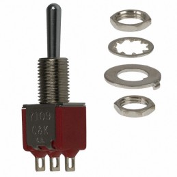 1 pcs : 7109SYZQE - SWITCH TOGGLE SPDT 5A 120V