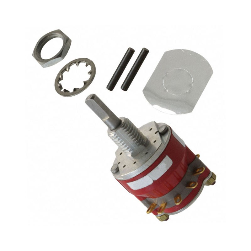 1 pcs : 71AD36-01-1-AJN - SWITCH ROTARY 2-10POS 250MA 115V