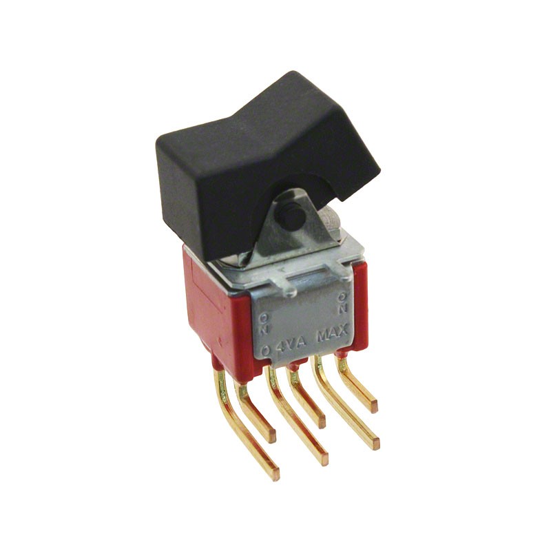 1 pcs : 7201J1ABE2 - SWITCH ROCKER DPDT 0.4VA 20V
