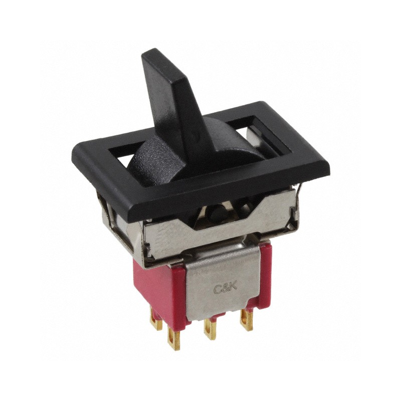 1 pcs : 7201J26ZBE22 - SWITCH ROCKER DPDT 0.4VA 20V