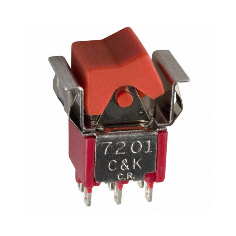 1 pcs : 7201J50ZQE3 - SWITCH ROCKER DPDT 5A 120V