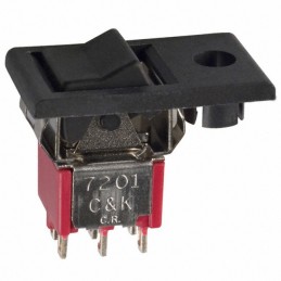 1 pcs : 7201J52ZQE22 - SWITCH ROCKER DPDT 5A 120V