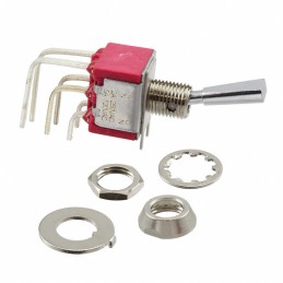 1 pcs : 7201P3DAV2QE - SWITCH TOGGLE DPDT 5A 120V