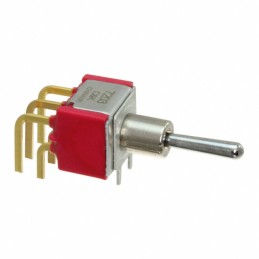 1 pcs : 7203SD9ABE - SWITCH TOGGLE DPDT 0.4VA 20V