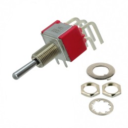 1 pcs : 7203SYAQE - SWITCH TOGGLE DPDT 5A 120V